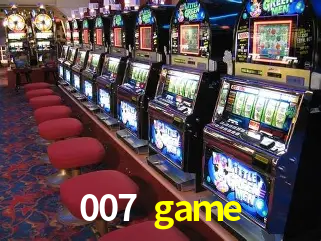 A Popularidade dos Caça-Níqueis no 007 game