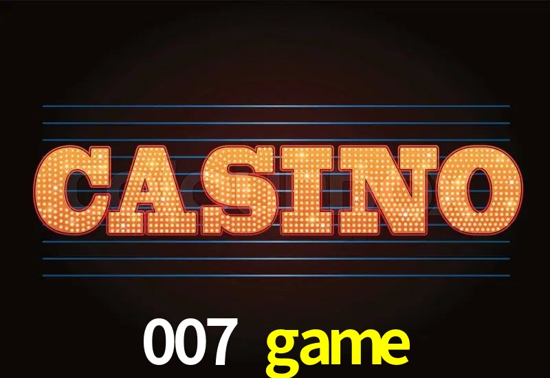 Avaliações dos Jogadores 007 game
